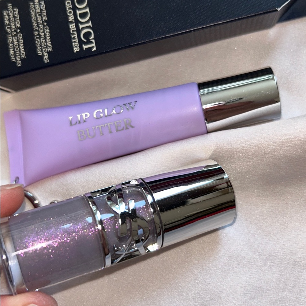 Dior lip butter & YSL lip oil